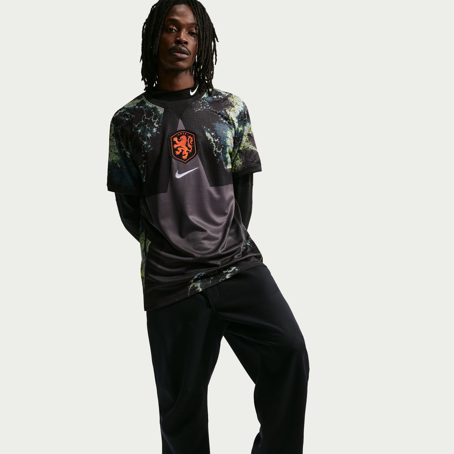 NETHERLANDS 2026 GOALKEEPER JERSEY (BLACK)