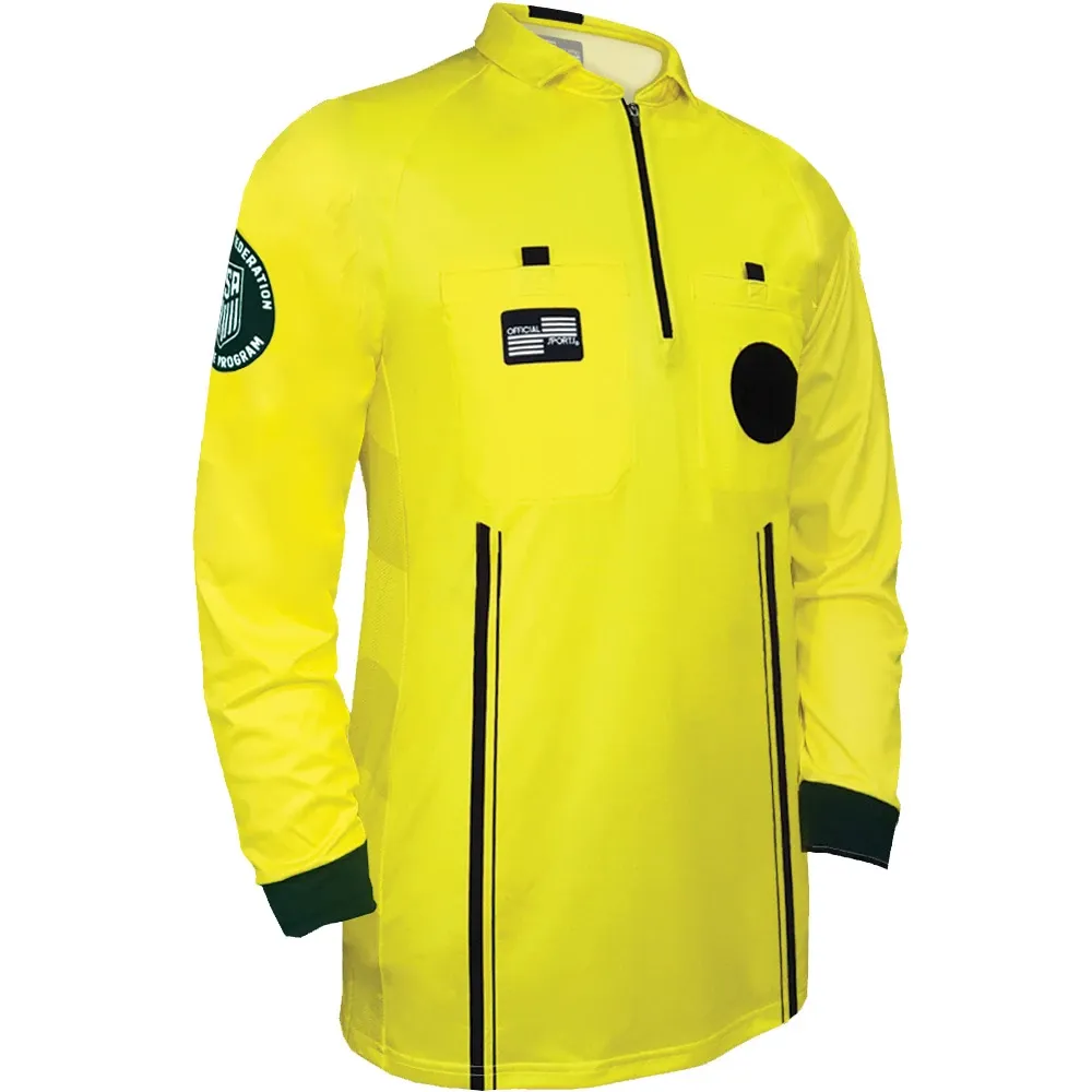 USSF PRO LS REFEREE JERSEY (YELLOW)