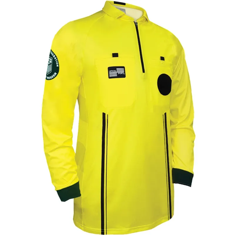 USSF PRO LS REFEREE JERSEY (YELLOW)