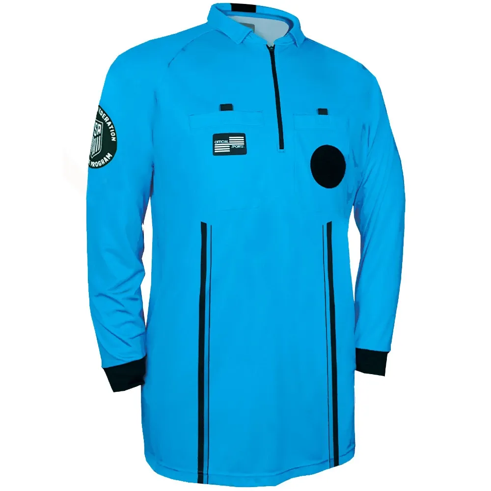 USSF PRO LS REFEREE JERSEY (BLUE)