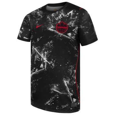 CANADA 2026 AWAY JERSEY YOUTH (BLACK)