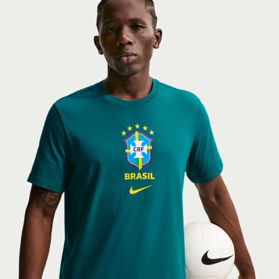 BRAZIL 2026 CREST TEE (DARK GREEN)