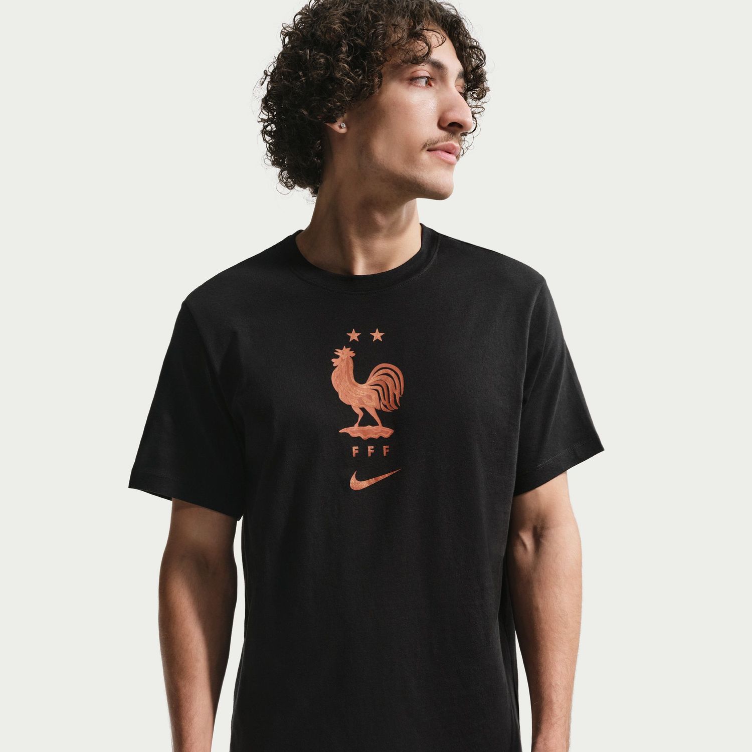 FRANCE 2026 CREST TEE (BLACK)