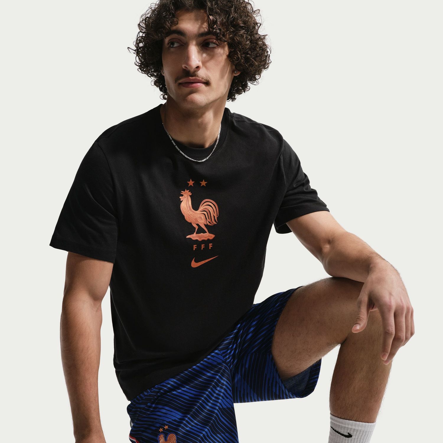 FRANCE 2026 CREST TEE (BLACK)