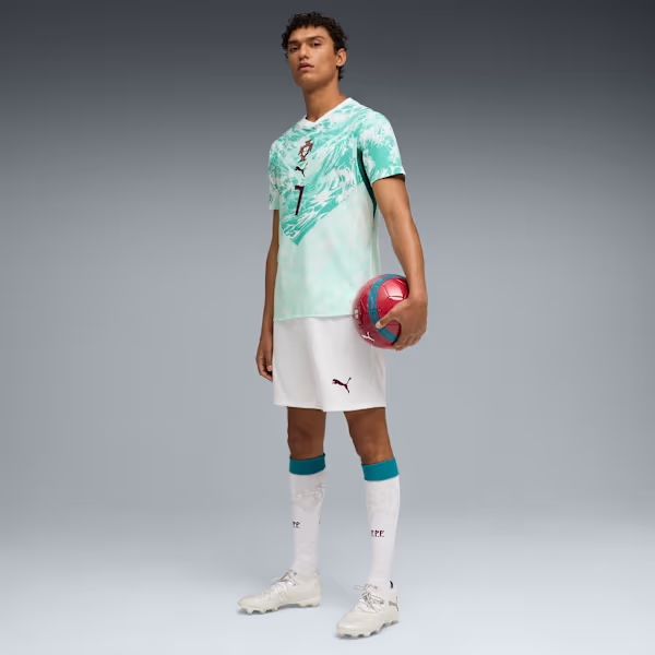 RONALDO PORTUGAL 2026 AWAY AUTHENTIC JERSEY (WHITE/GREEN)