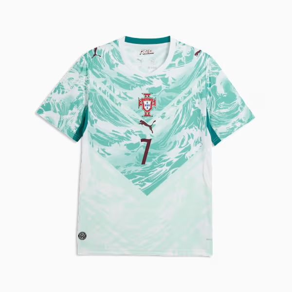 RONALDO PORTUGAL 2026 AWAY JERSEY (WHITE/GREEN)