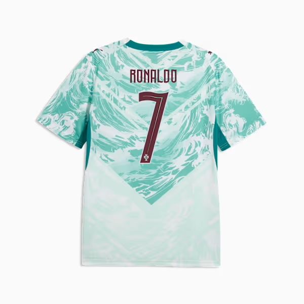 RONALDO PORTUGAL 2026 AWAY JERSEY (WHITE/GREEN)