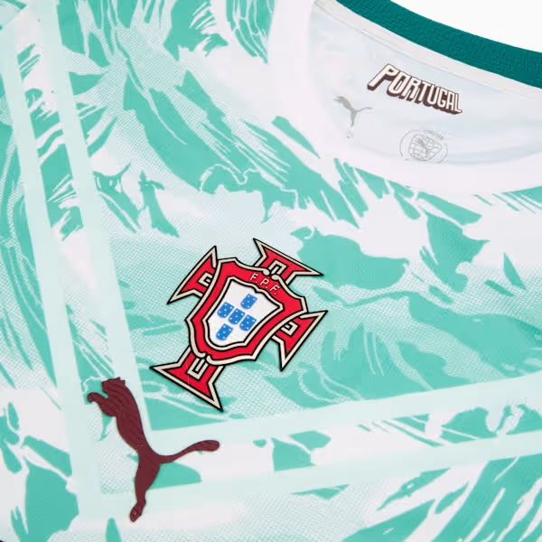 RONALDO PORTUGAL 2026 AWAY JERSEY (WHITE/GREEN)