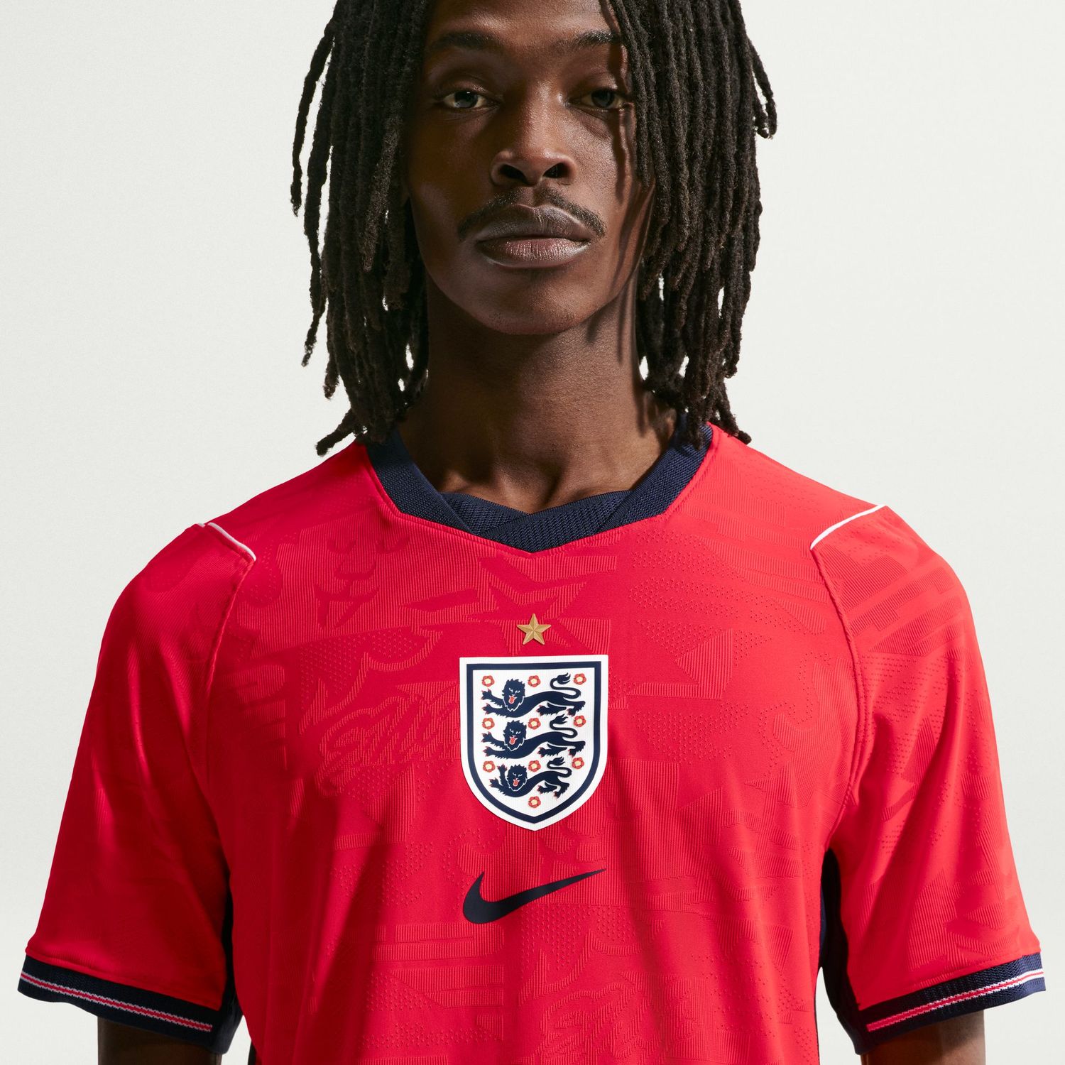 ENGLAND 2026 AUTHENTIC AWAY JERSEY (RED)