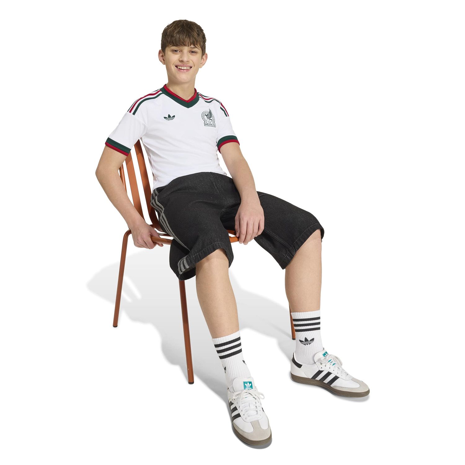 MEXICO 2026 AWAY JERSEY YOUTH (WHITE)