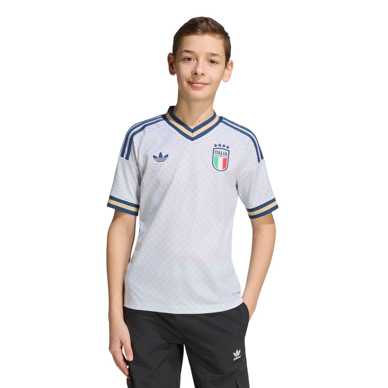 ITALY 2026 AWAY JERSEY YOUTH (GRAY)