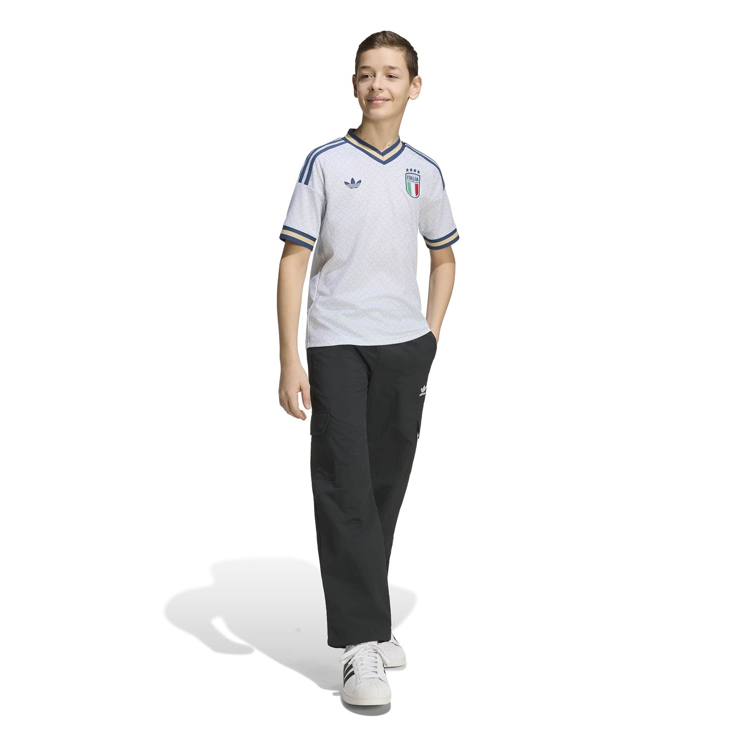 ITALY 2026 AWAY JERSEY YOUTH (GRAY)