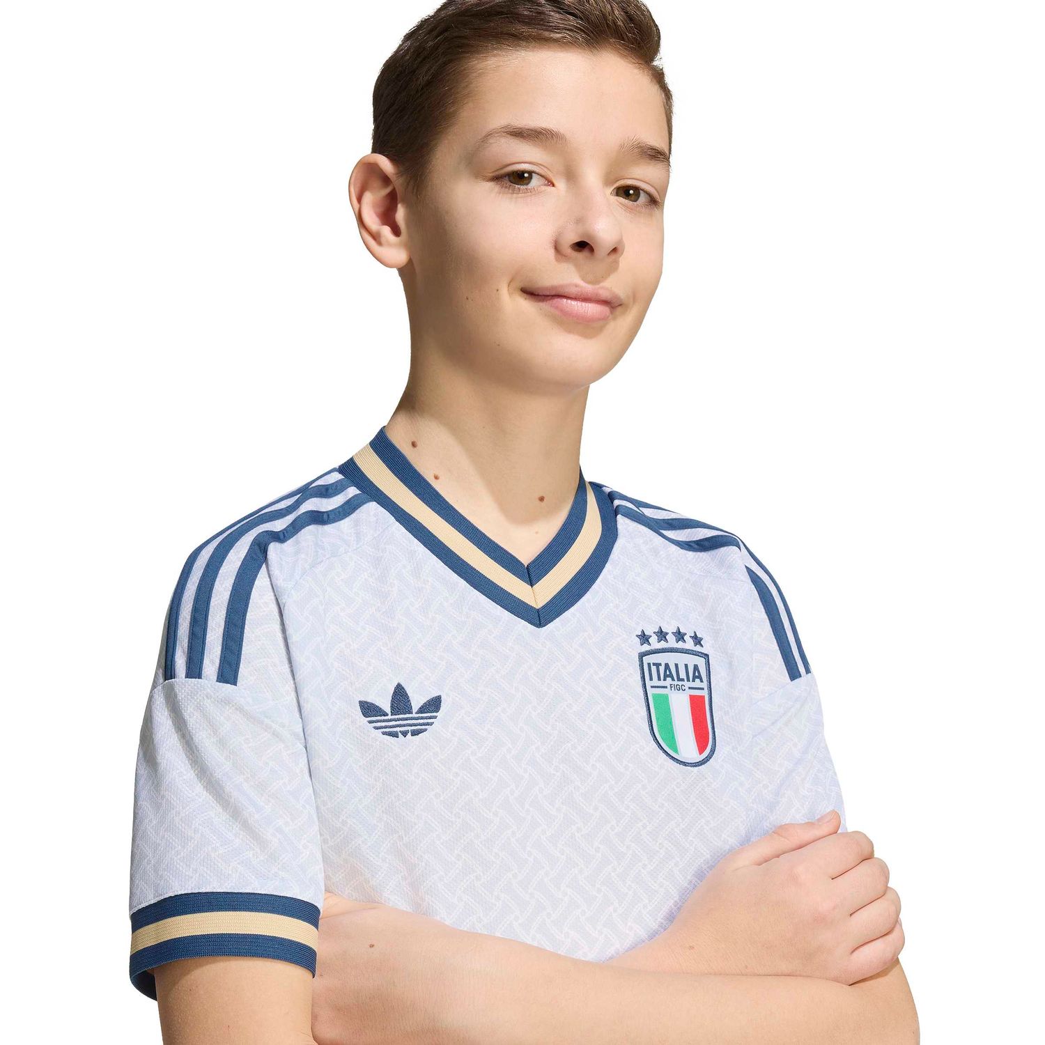 ITALY 2026 AWAY JERSEY YOUTH (GRAY)