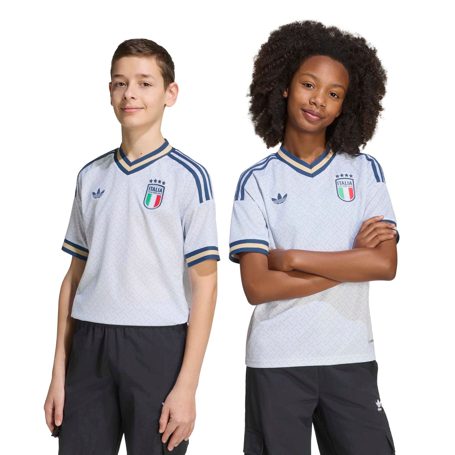 ITALY 2026 AWAY JERSEY YOUTH (GRAY)