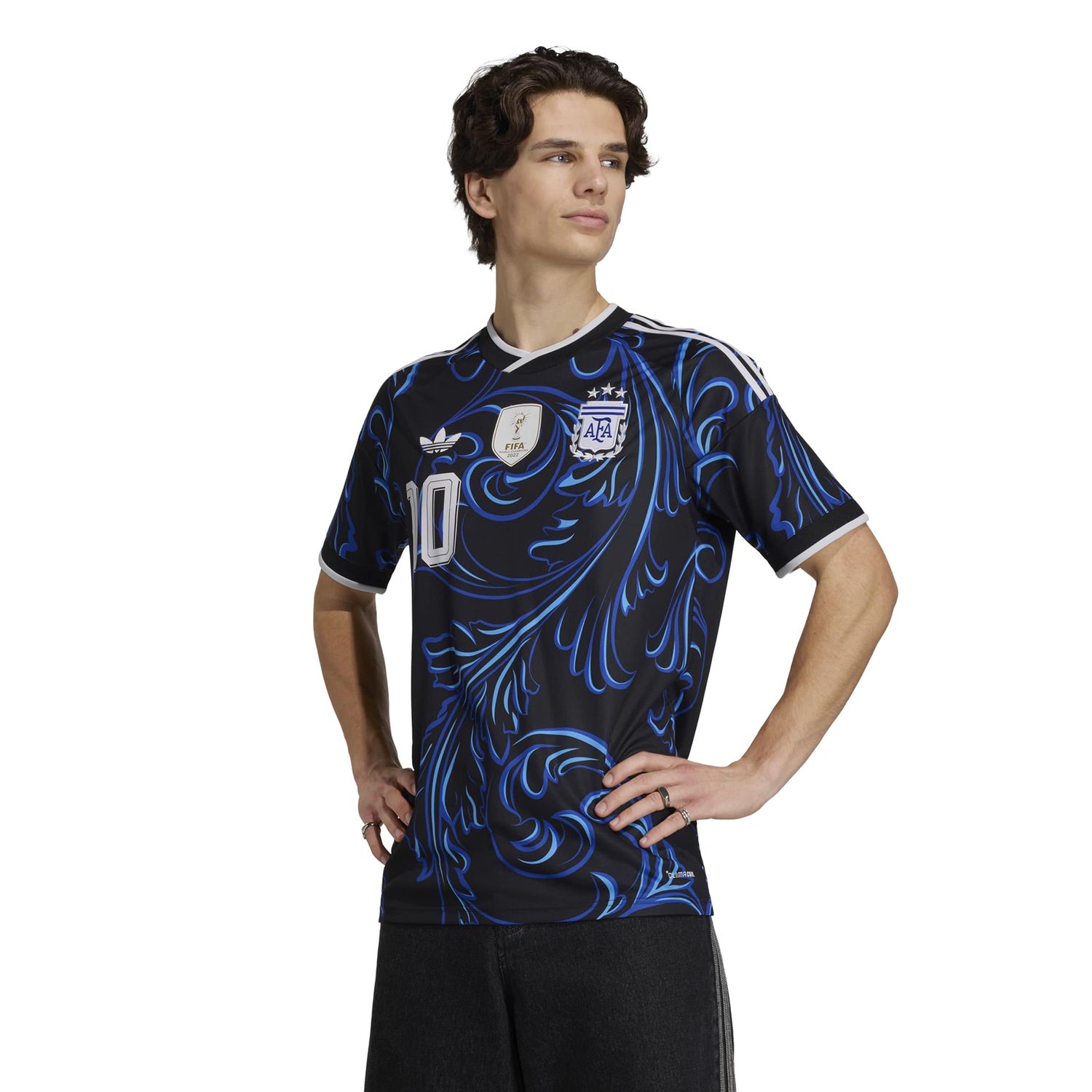 ARGENTINA MESSI 2026 AWAY JERSEY (BLACK/BLUE)