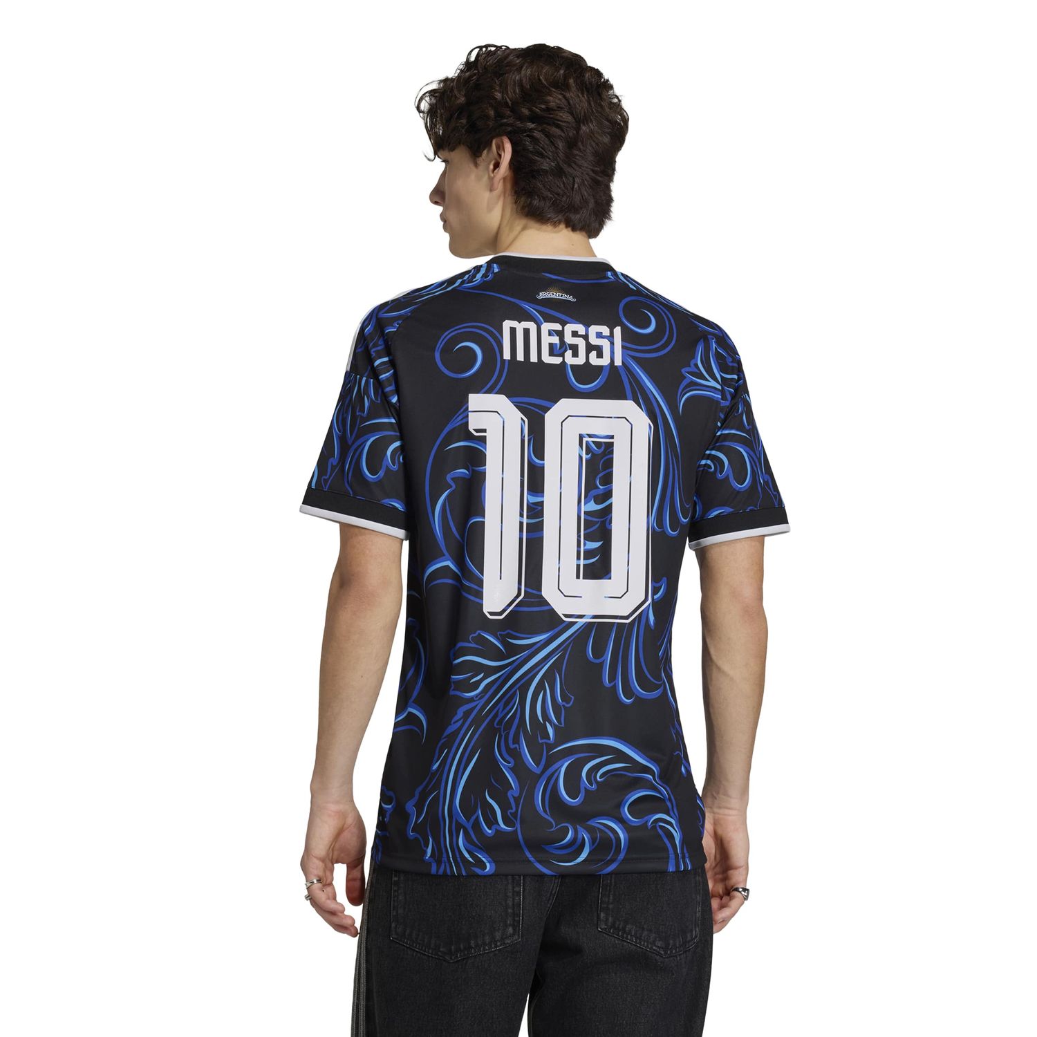 ARGENTINA MESSI 2026 AWAY JERSEY (BLACK/BLUE)