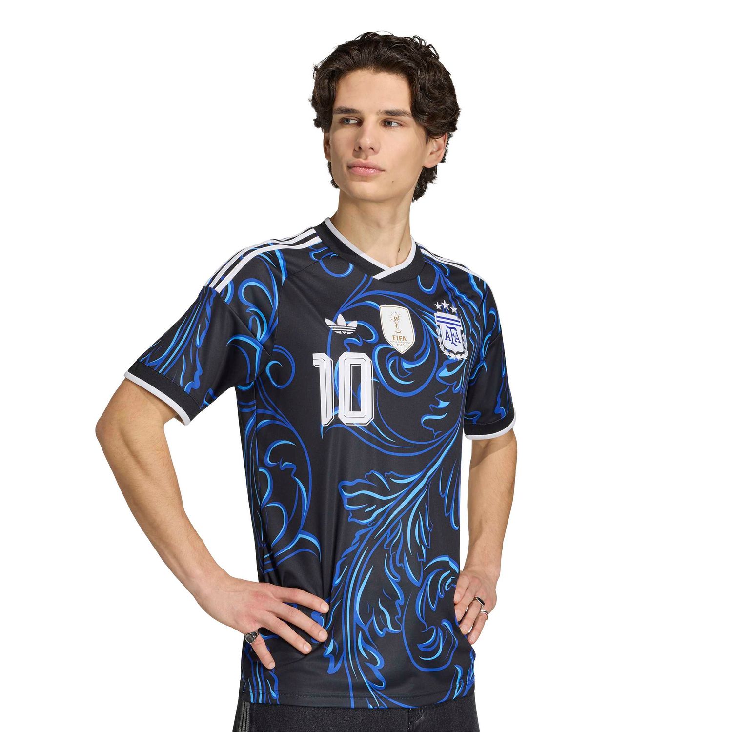 ARGENTINA MESSI 2026 AWAY JERSEY (BLACK/BLUE)