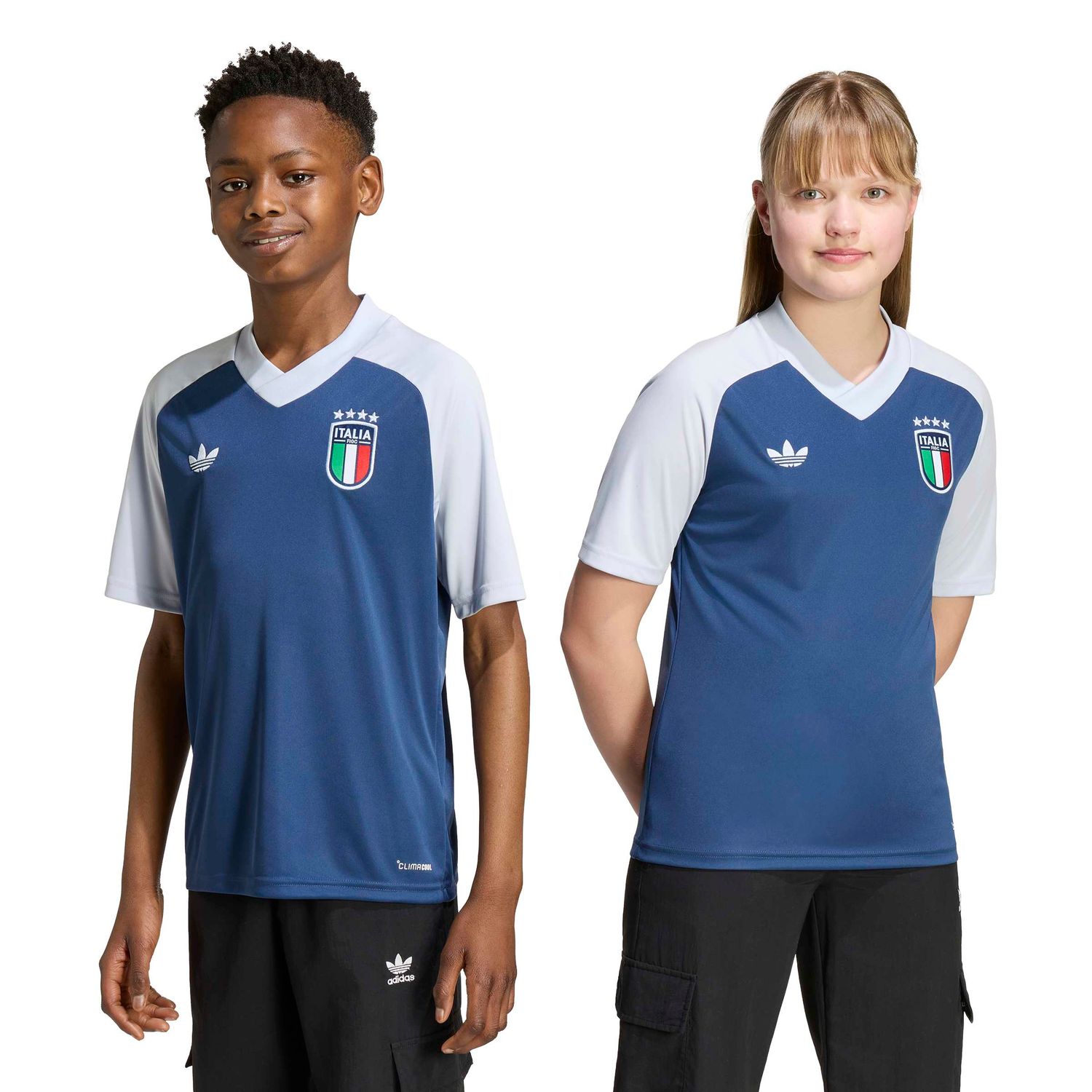 ITALY 2026 AWAY PREMATCH JERSEY YOUTH (BLUE)