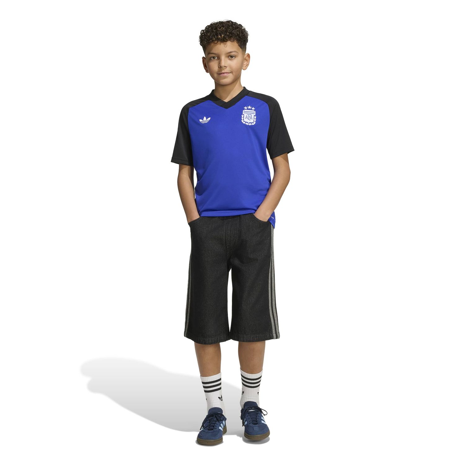 ARGENTINA 2026 AWAY PREMATCH JERSEY YOUTH (BLUE)
