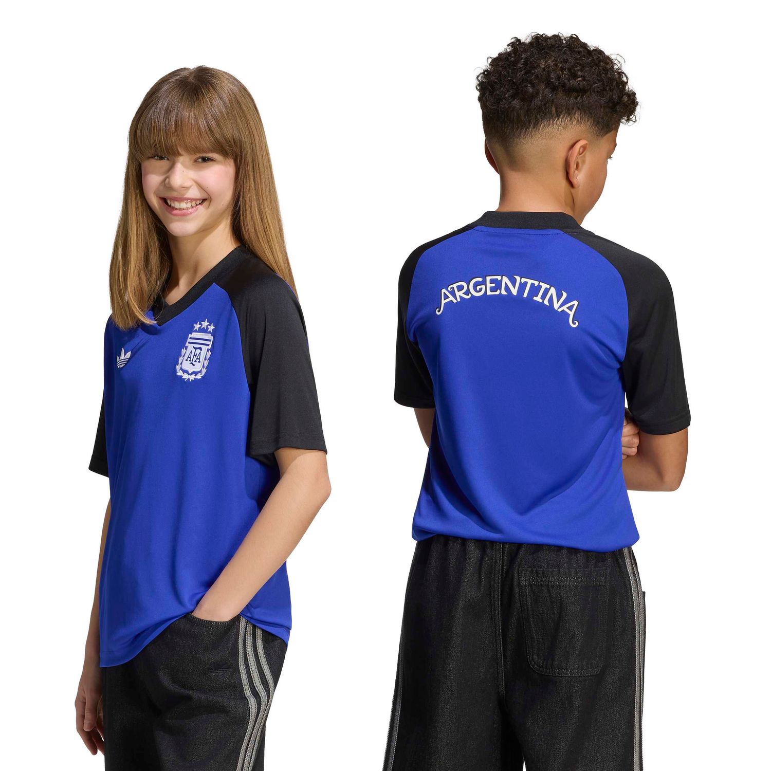 ARGENTINA 2026 AWAY PREMATCH JERSEY YOUTH (BLUE)
