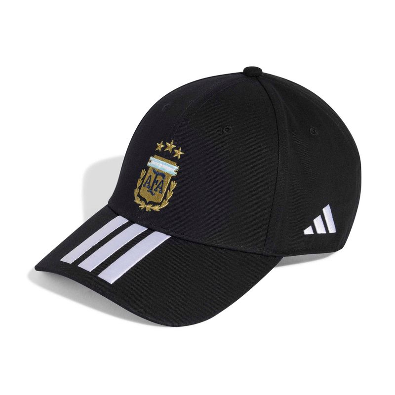 ARGENTINA 2026 BASEBALL CAP 3 STRIPES (BLACK)