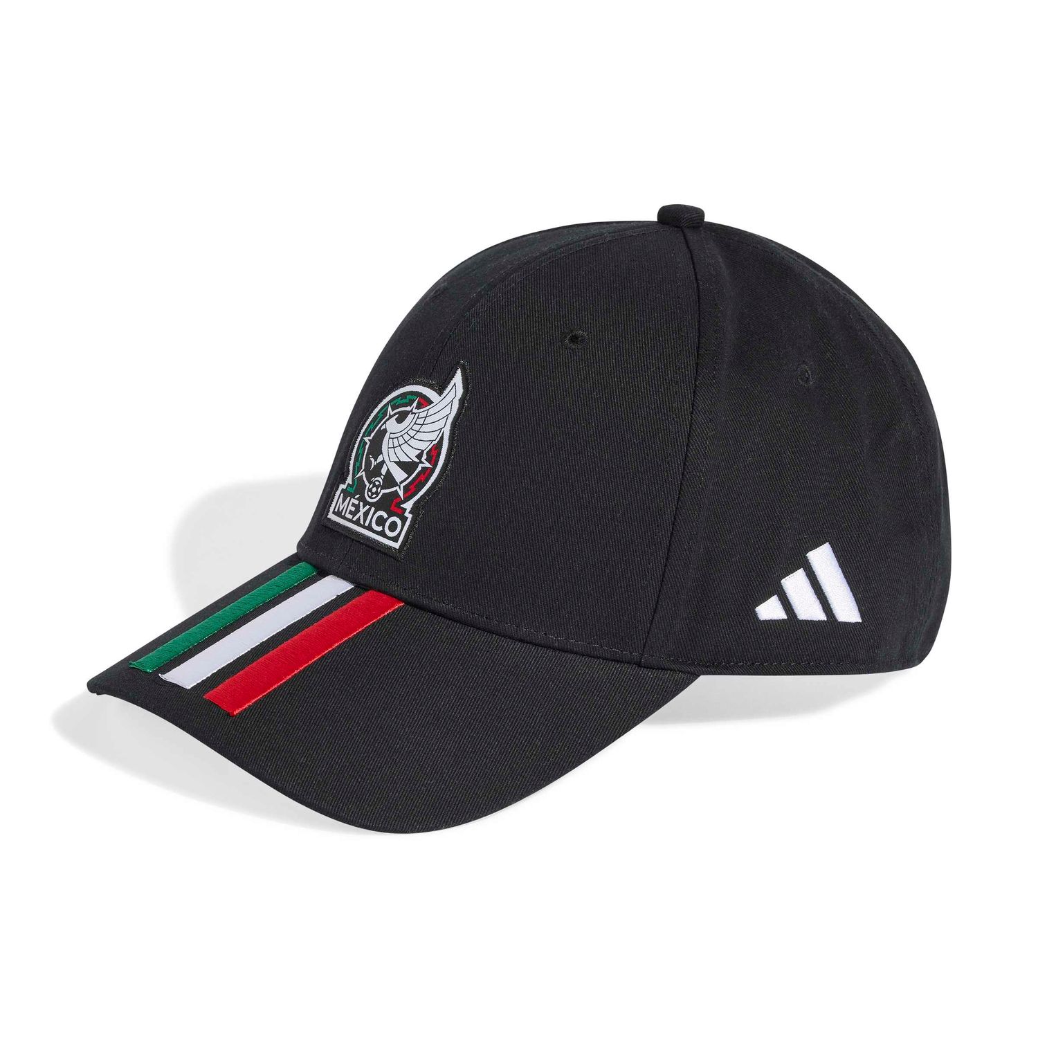 MEXICO 2026 BASEBALL CAP 3 STRIPES (BLACK)