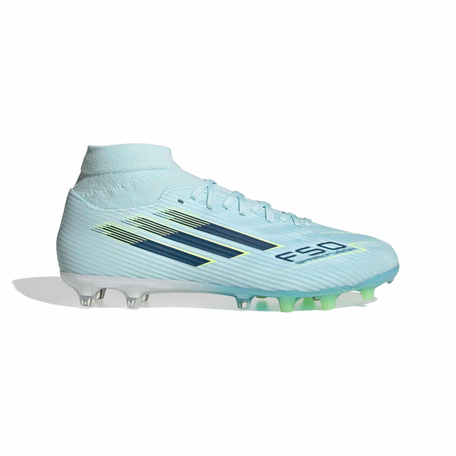 F50 SPARKFUSION LEAGUE FG/AG (SKY/NAVY/YELLOW)