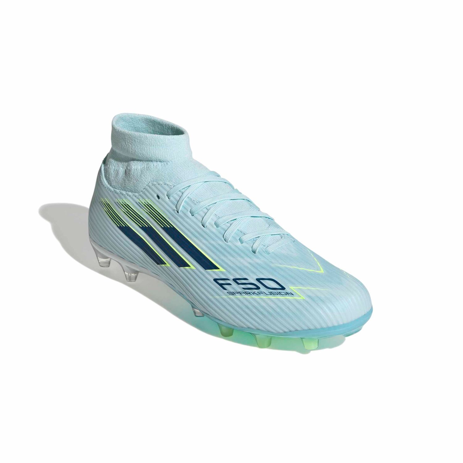 F50 SPARKFUSION LEAGUE FG/AG (SKY/NAVY/YELLOW)
