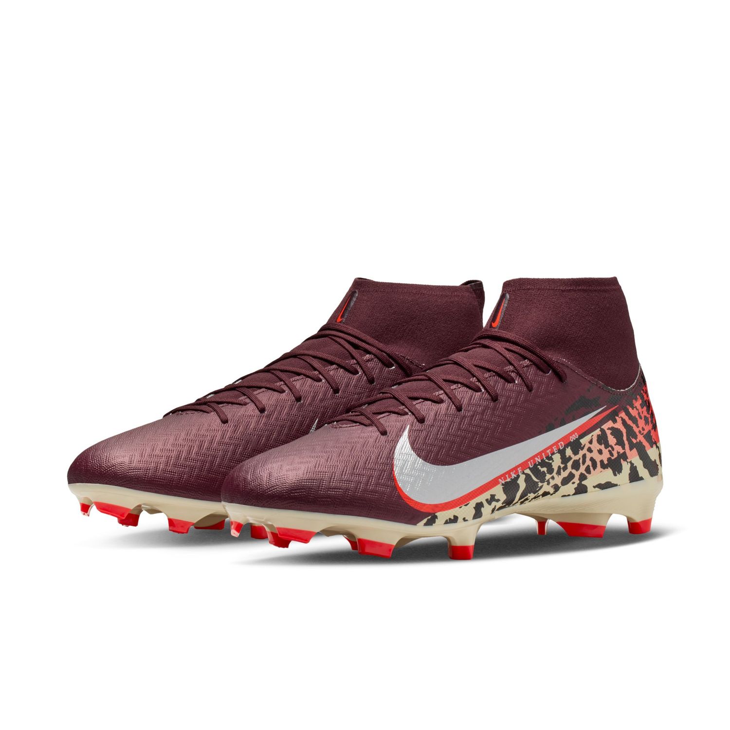ZOOM MERCURIAL SUPERFLY 10 ACADEMY NU3 FG/MG (BURGUNDY)