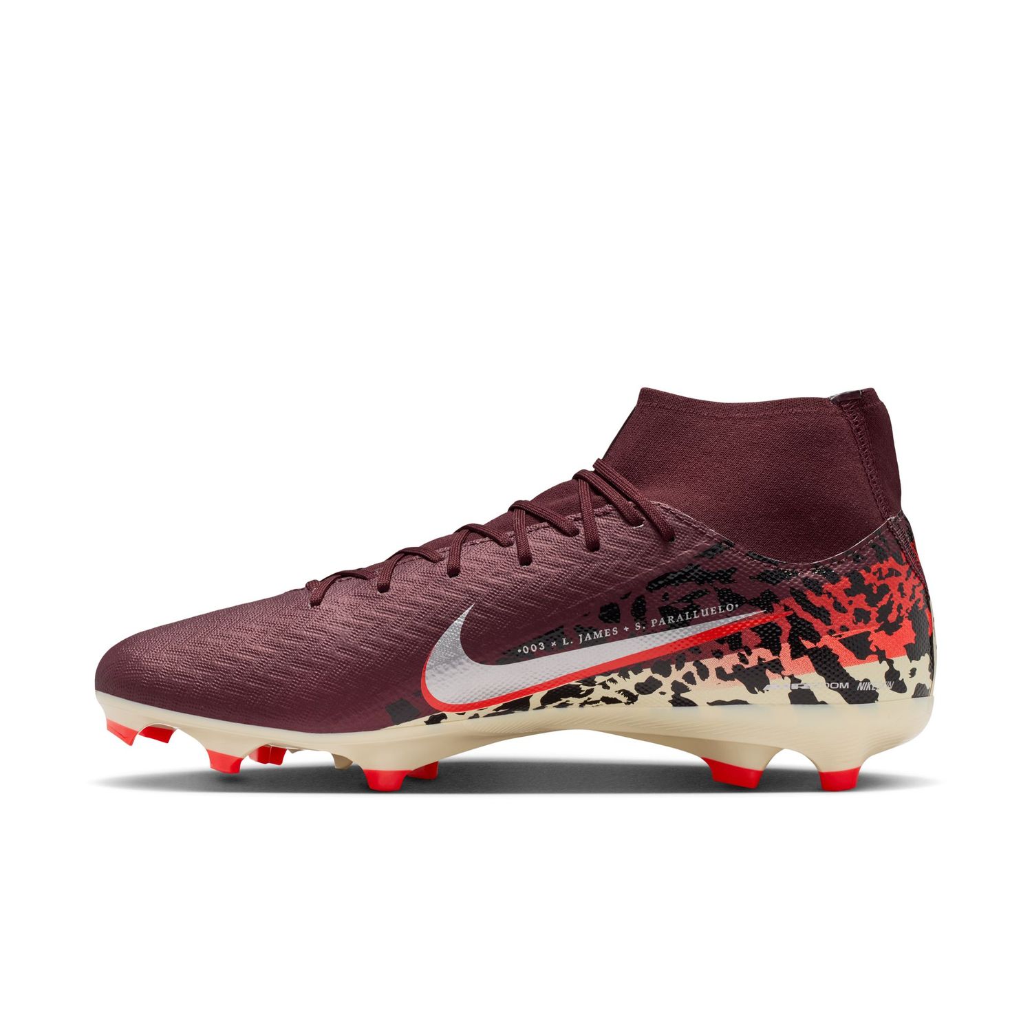 ZOOM MERCURIAL SUPERFLY 10 ACADEMY NU3 FG/MG (BURGUNDY)