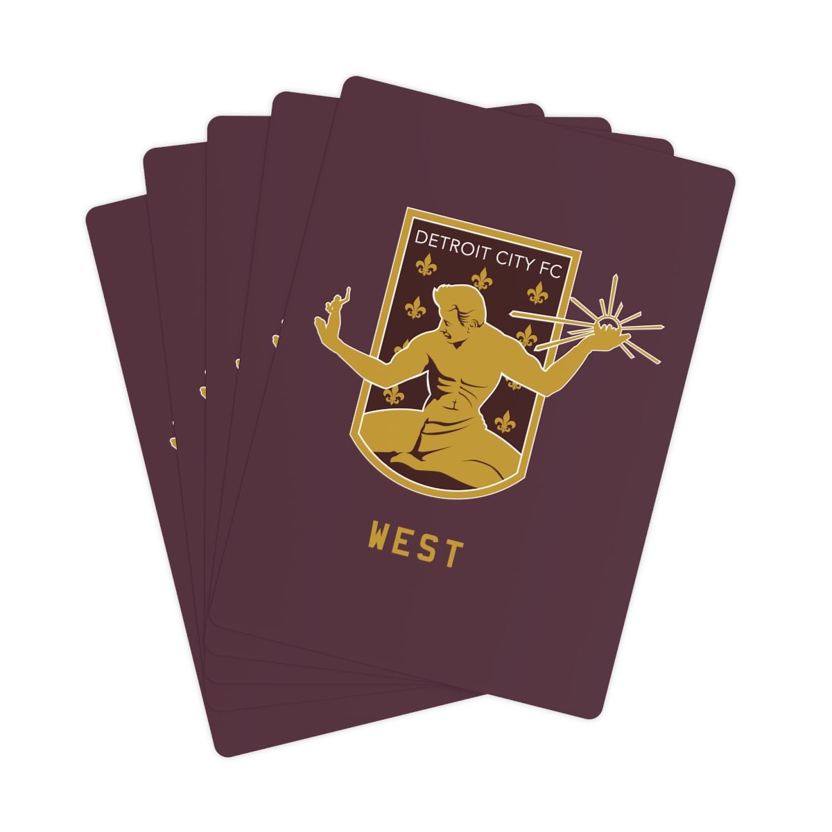 DCFC West "Crest" Playing Cards