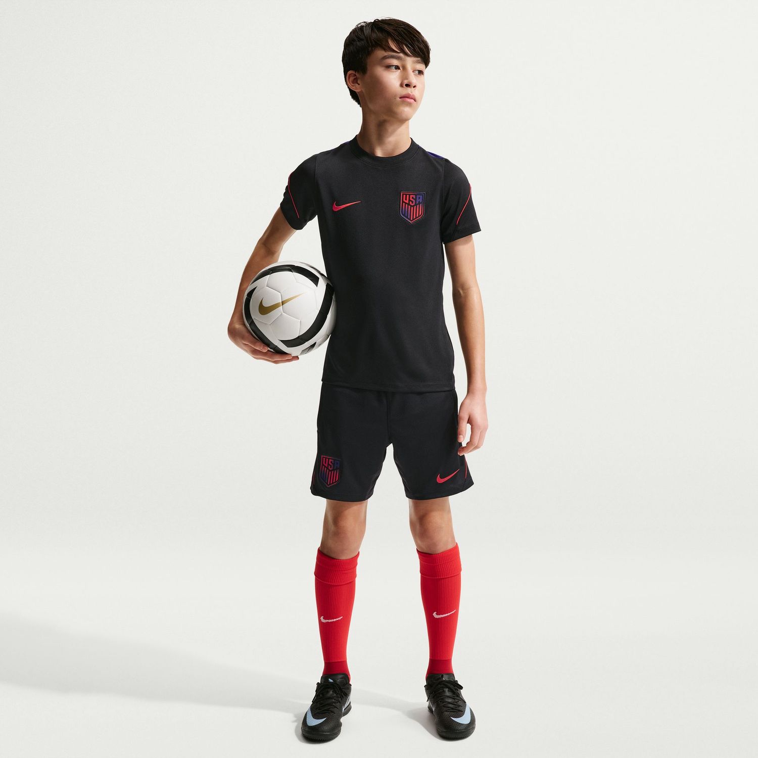 USA 2026 STRIKE TRAINING JERSEY YOUTH (BLACK)