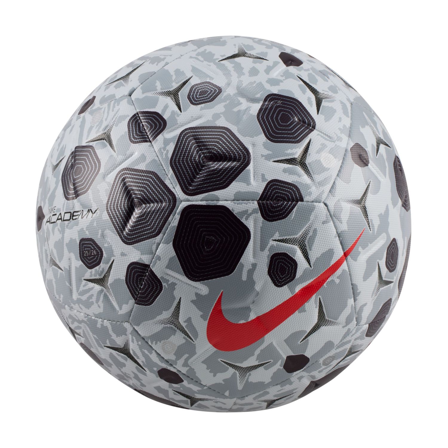 NIKE UNITED ACADEMY BALL 25/26 (GRAY/CRIMSON)