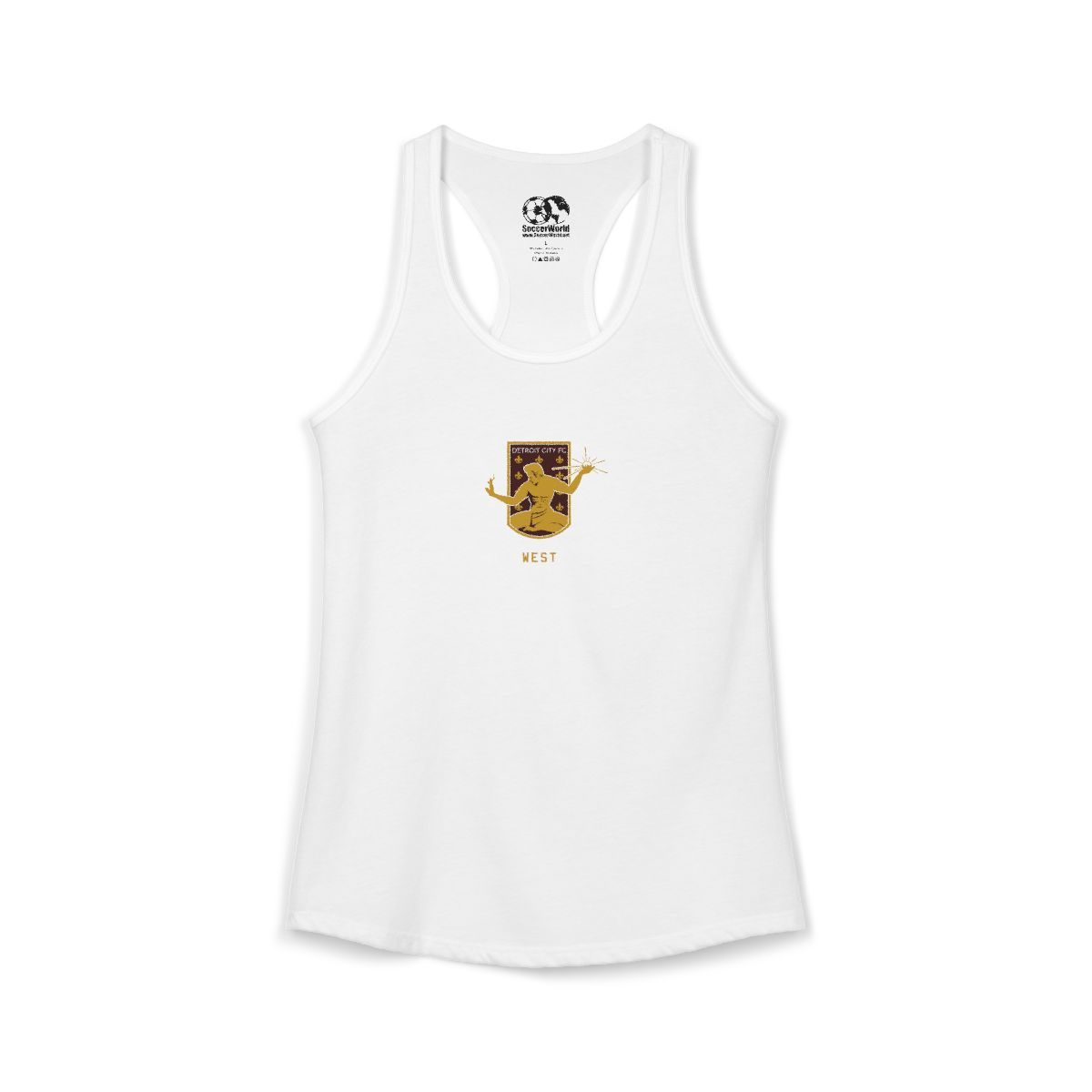 DCFC West "Crest" Women's Ideal Racerback Tank