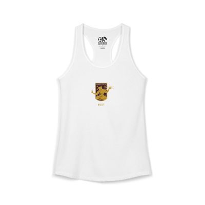 DCFC West "Crest" Women's Ideal Racerback Tank