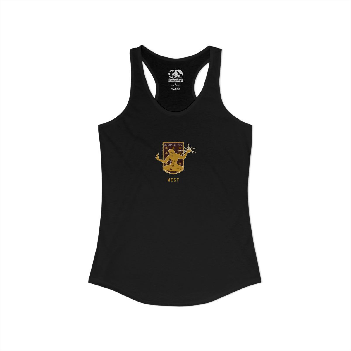 DCFC West "Crest" Women's Ideal Racerback Tank