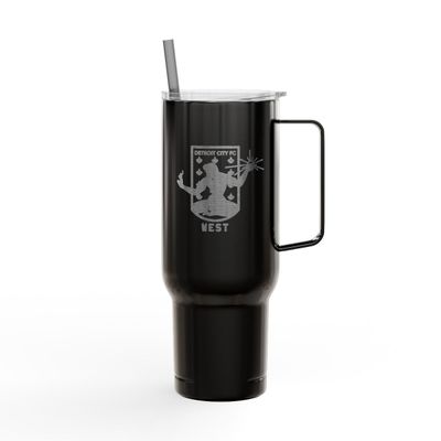 DCFC West "Crest" Tumbler 40oz | Engraved Stainless Travel Mug