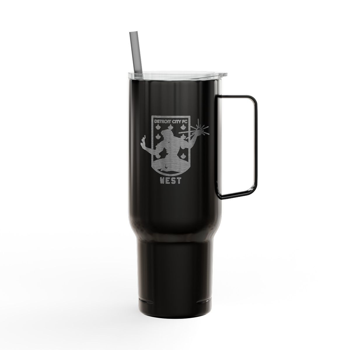 DCFC West "Crest" Tumbler 40oz | Engraved Stainless Travel Mug