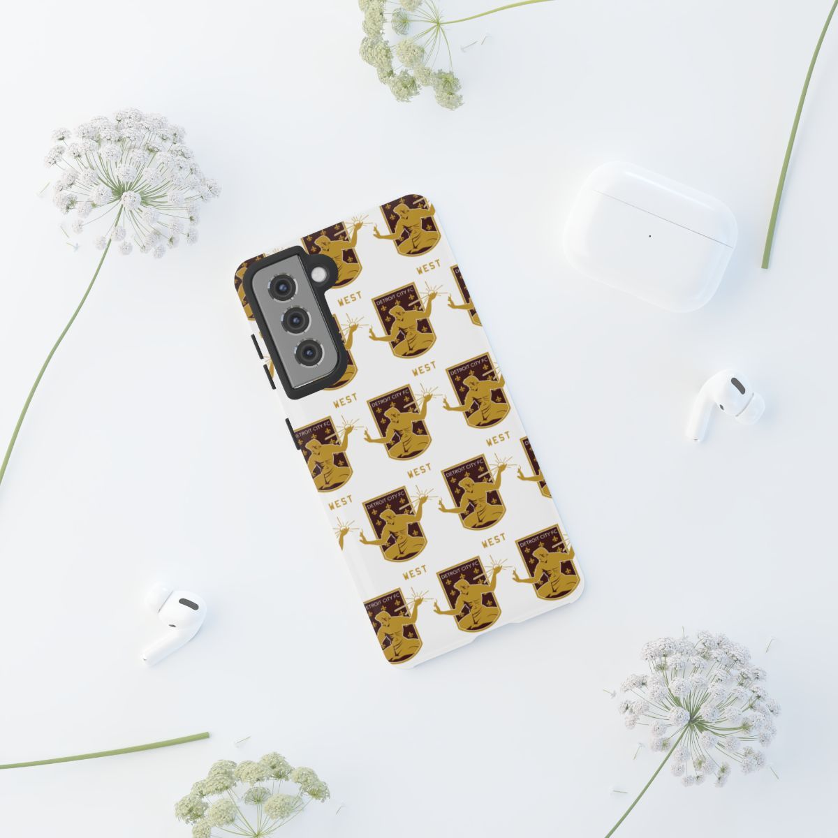 DCFC West "Crest" Phone Case (White)