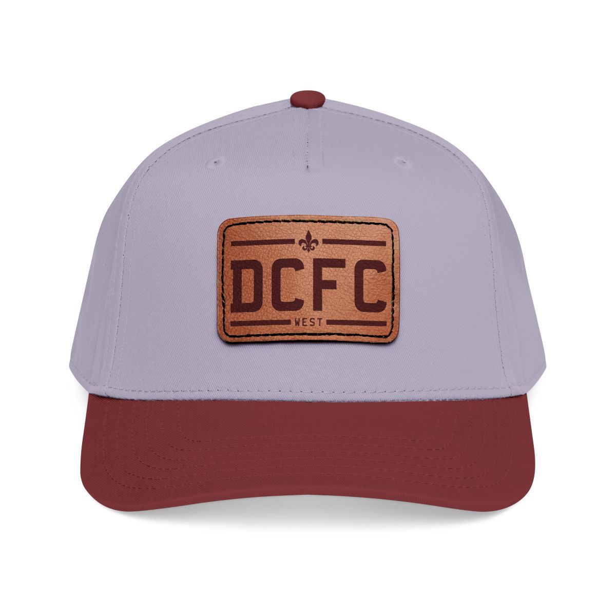 DCFC West "Classic" Leather Patch Baseball Cap