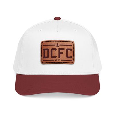 DCFC West "Classic" Leather Patch Baseball Cap