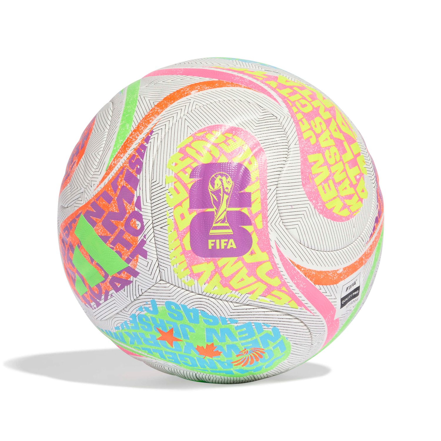 WORLD CUP 2026 TRIONDA COMPETITION CITY BALL (WHITE/MULTI)