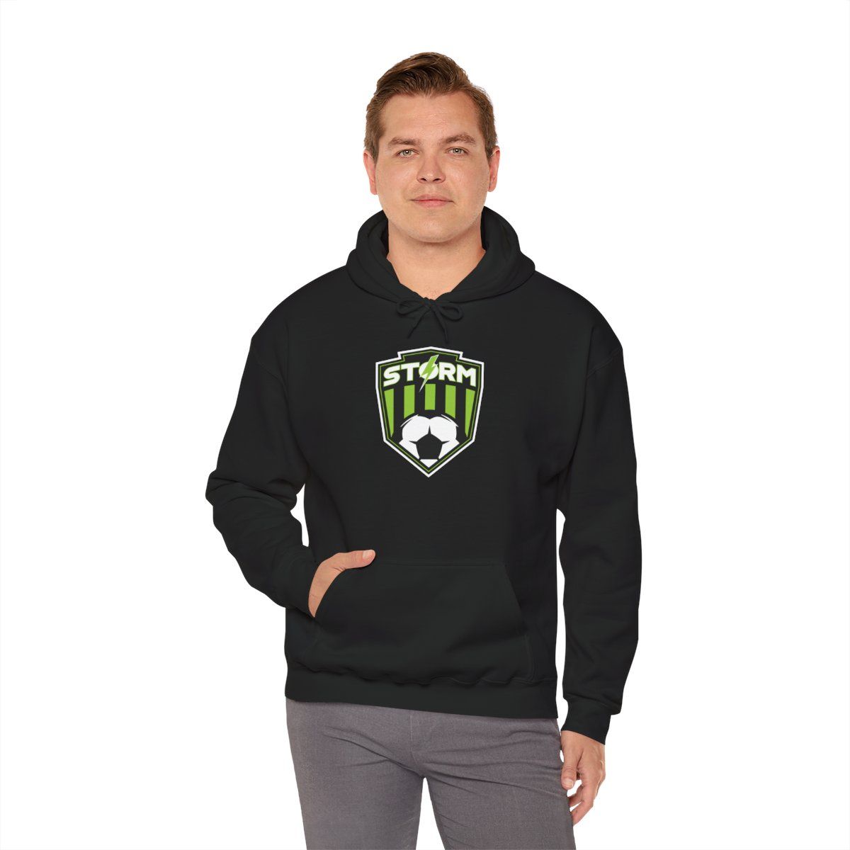 Milan Storm Soccer Shield Hoodie