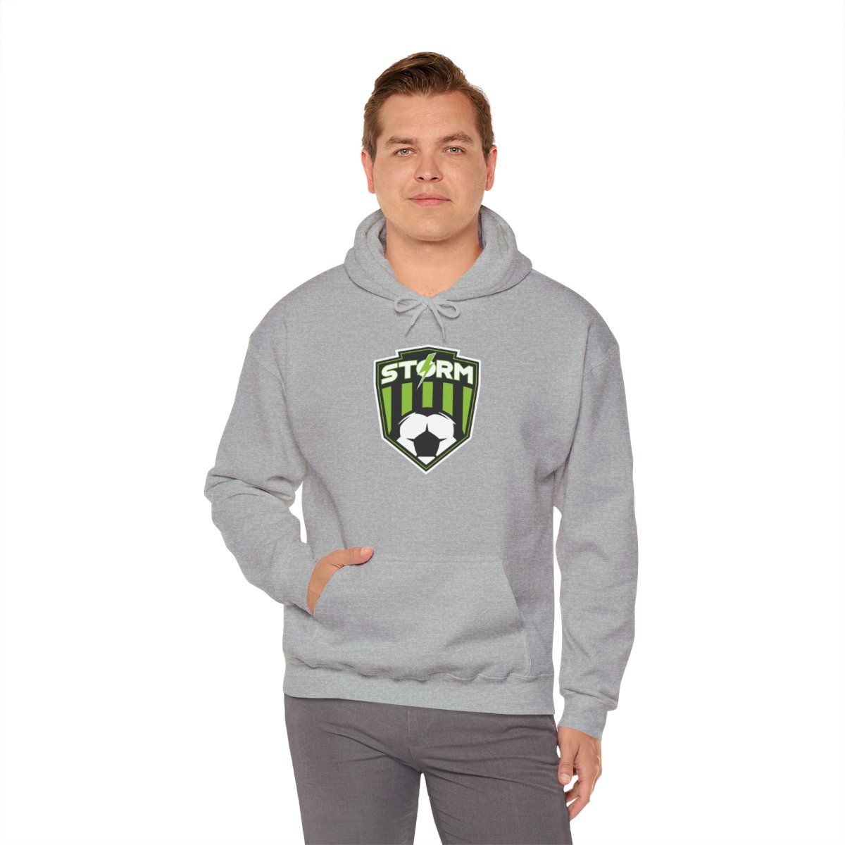 Milan Storm Soccer Shield Hoodie