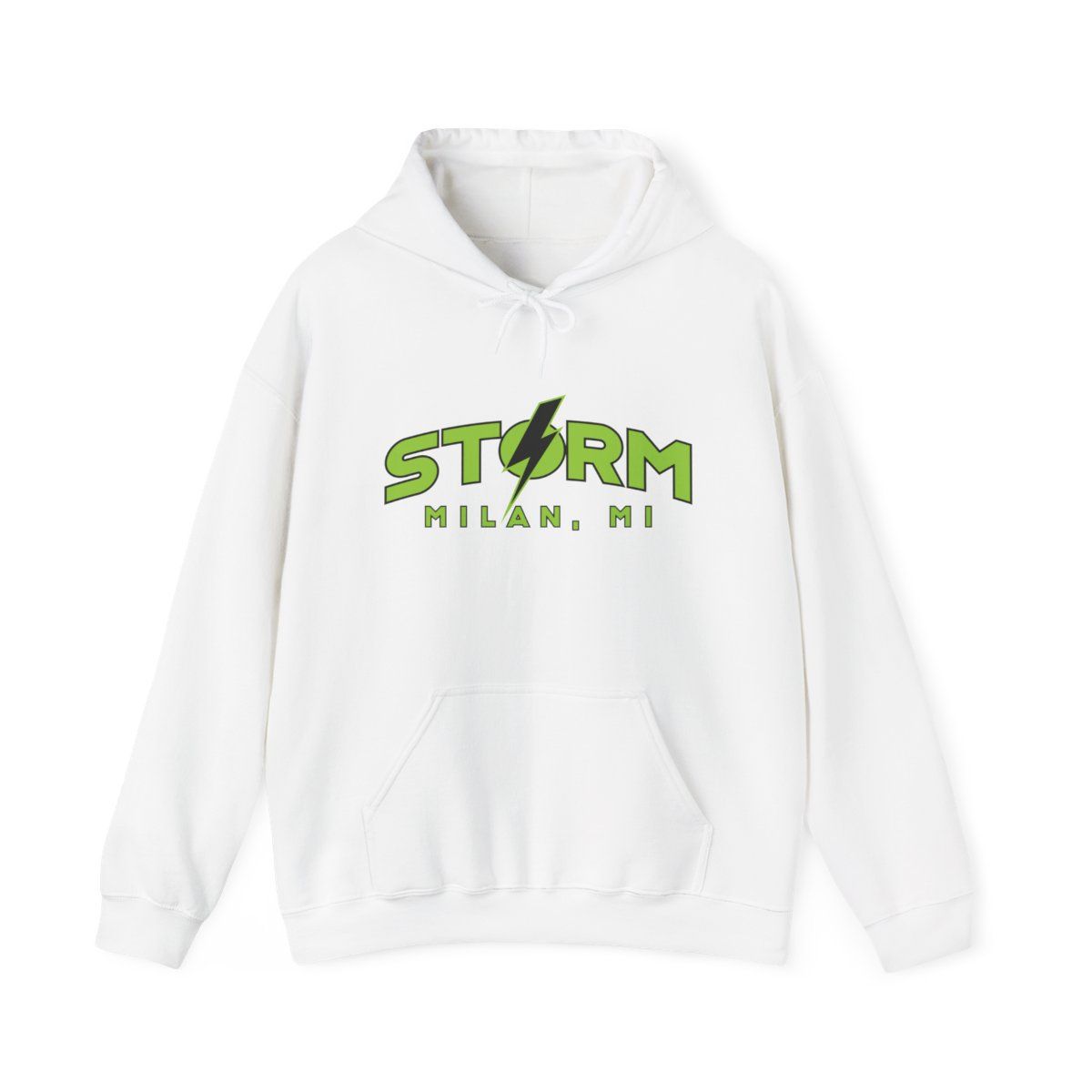 Milan Storm Soccer Text Hoodie