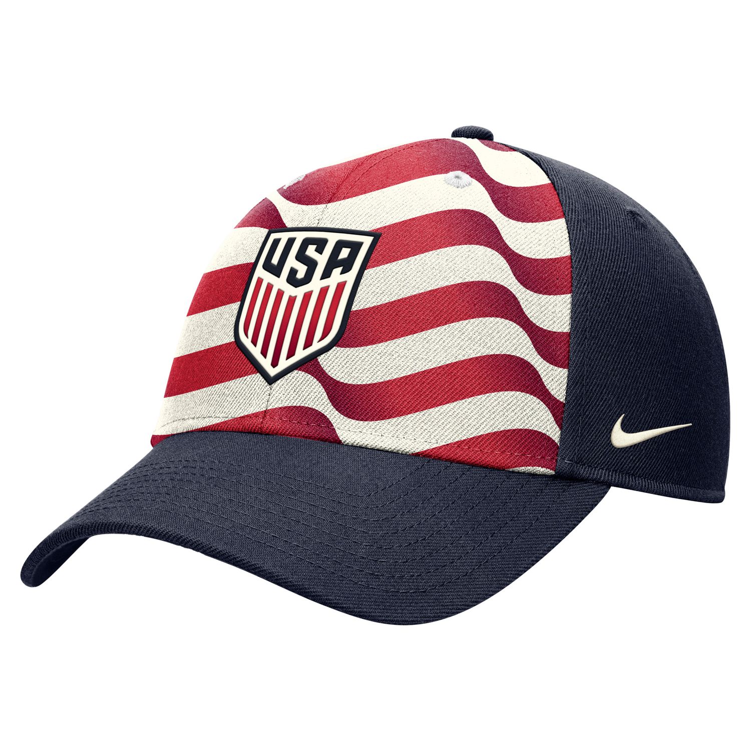 USA RISE STRUCTURED ADJUSTABLE CAP (RED/WHITE/BLUE)