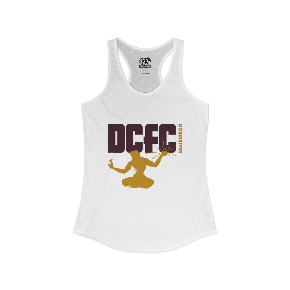 DCFC Downriver "Spirit" Women's Ideal Racerback Tank