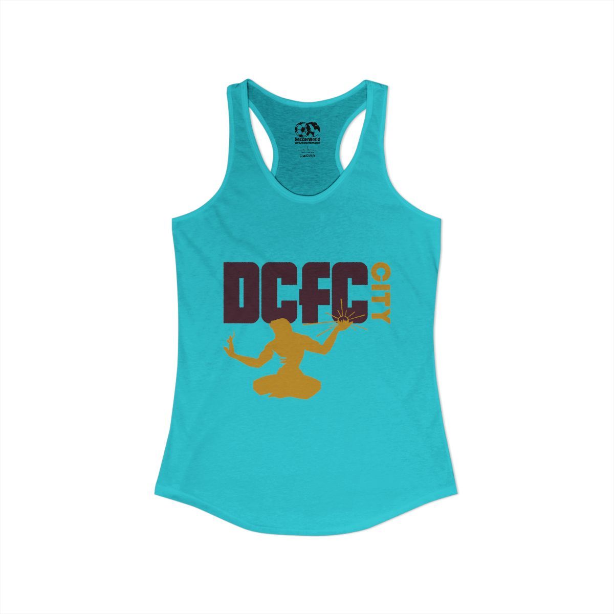 DCFC City "Spirit" Women's Ideal Racerback Tank