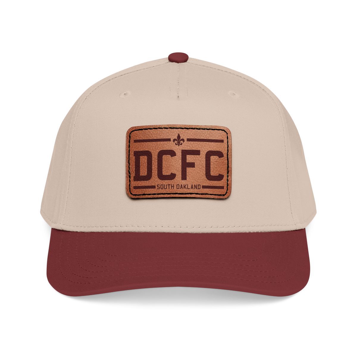 DCFC South Oakland "Classic" Leather Patch Baseball Cap