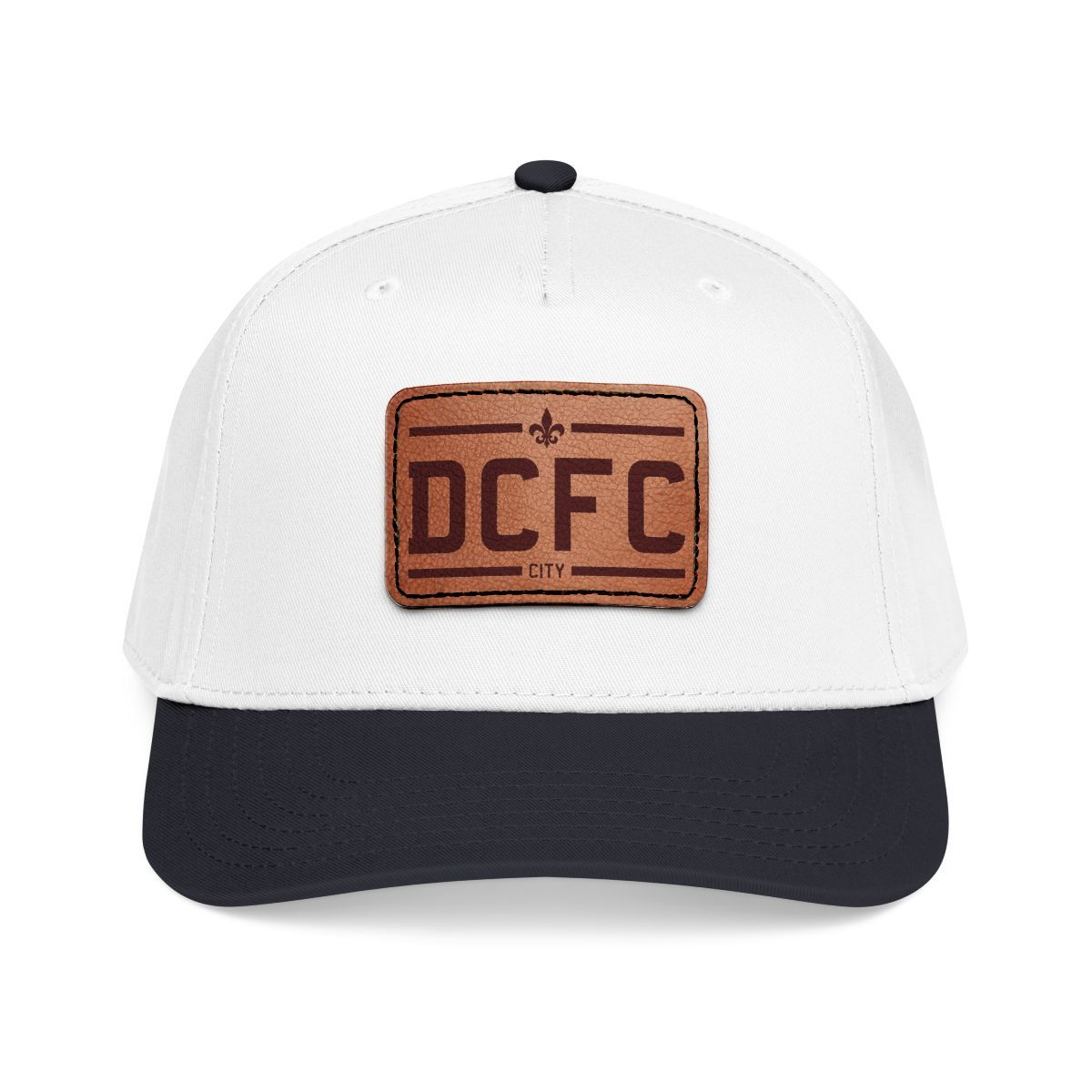 DCFC City "Classic" Leather Patch Baseball Cap